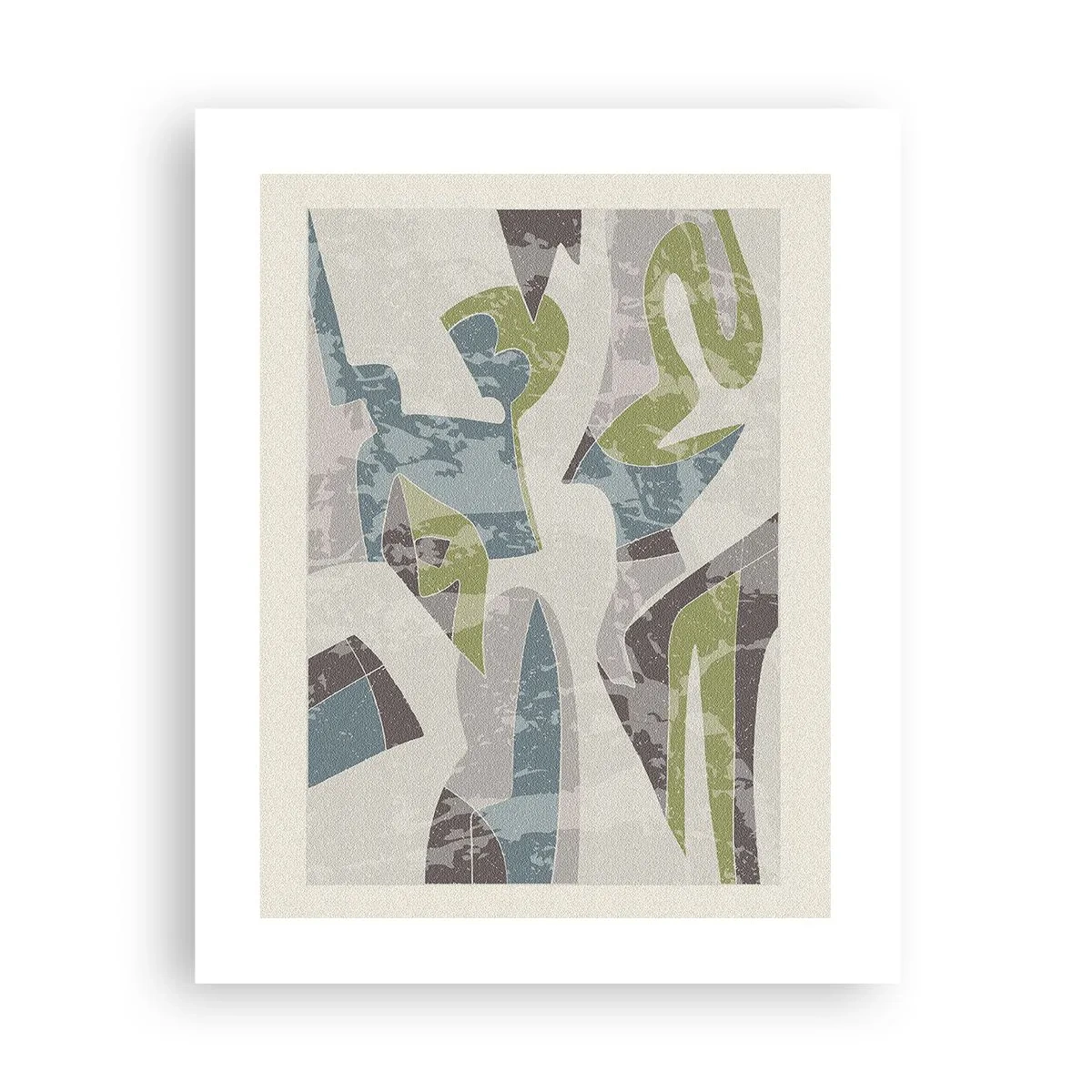 Plakát - Kompozice za sklem - 40x50 cm