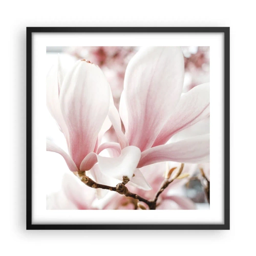 Plakát v černém rámu - Nesmírnost něžnosti - 50x50 cm