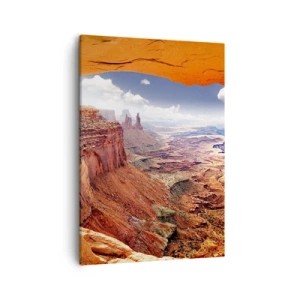 Obraz na plátně - Vytesané samotnou přírodou - 50x70 cm