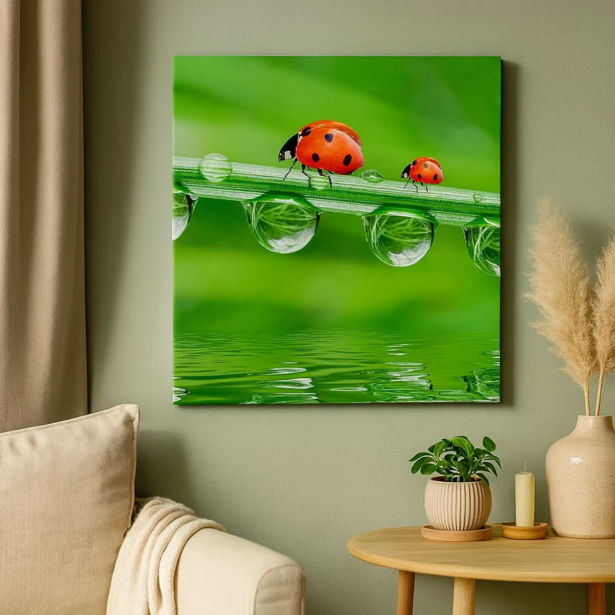 Obraz na plátně - Na cestách celé léto - 30x30 cm