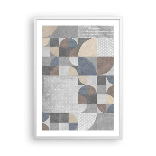 Plakát v bílém rámu - Keramická fantazie - 50x70 cm