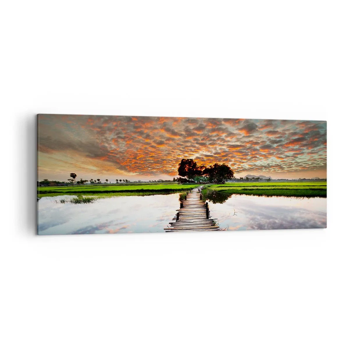 Obraz na plátně - Roztáhněte ruce - dýchejte  - 140x50 cm