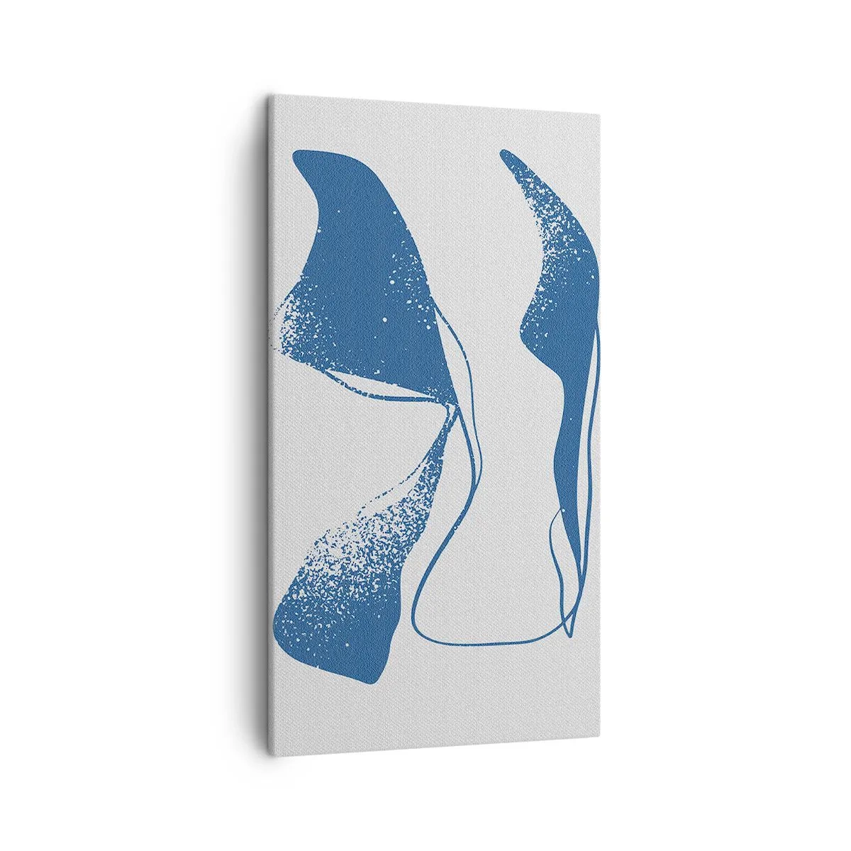 Obraz na plátně - Okřídlená abstrakce - 45x80 cm