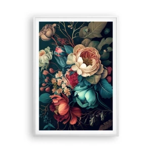 Plakát v bílém rámu - Půvab 19. století - 70x100 cm