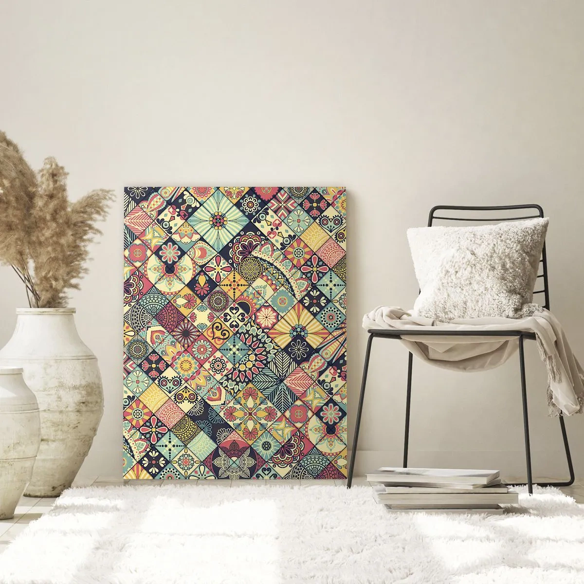 Obraz na skle - Marokánská vize - 70x100 cm