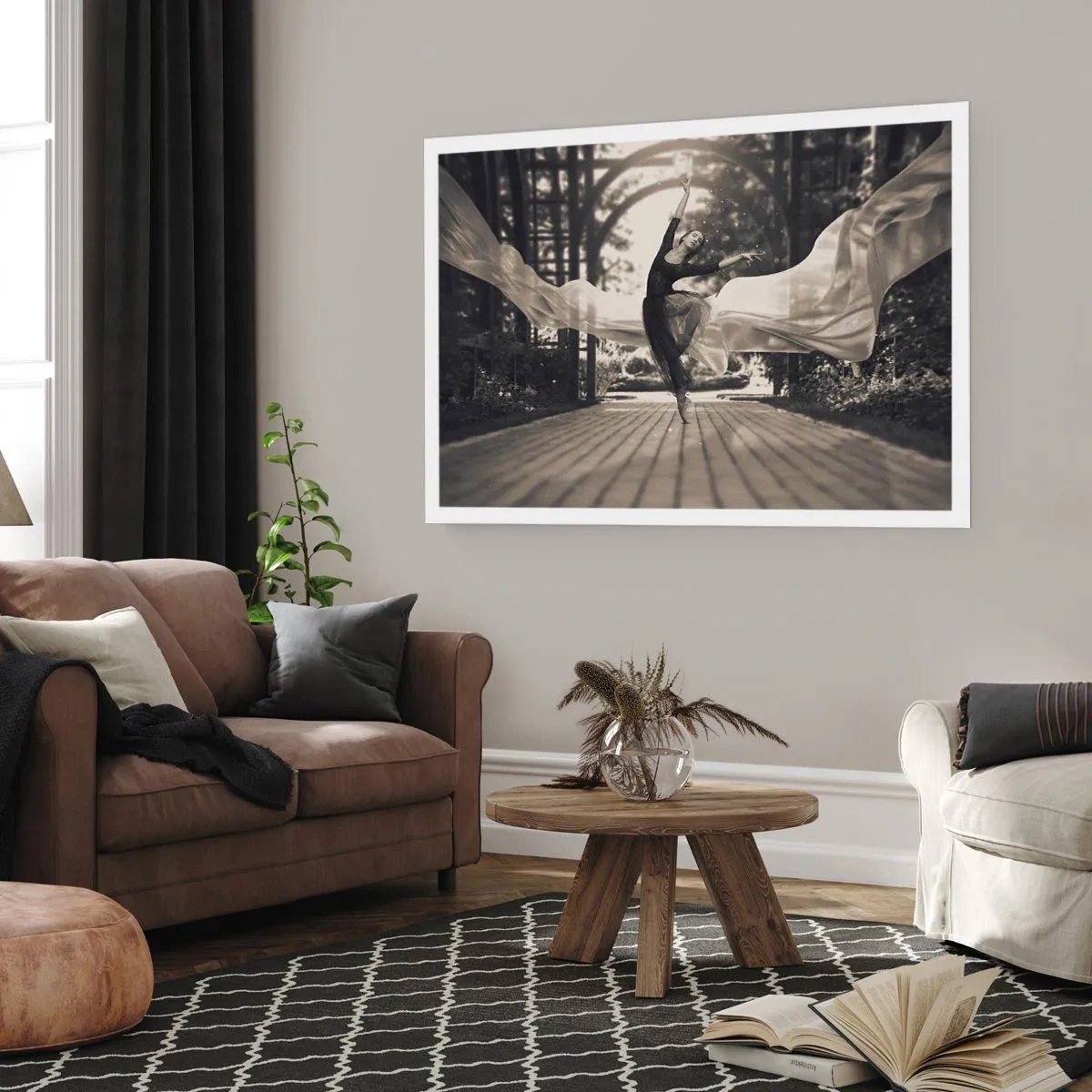 Plakát - Tanec ducha zahrady - 70x50 cm