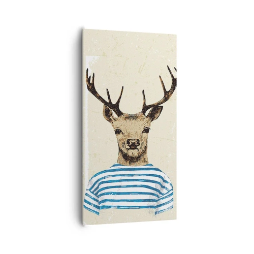 Obraz na plátně - Protože mám rád pruhované košile! - 65x120 cm