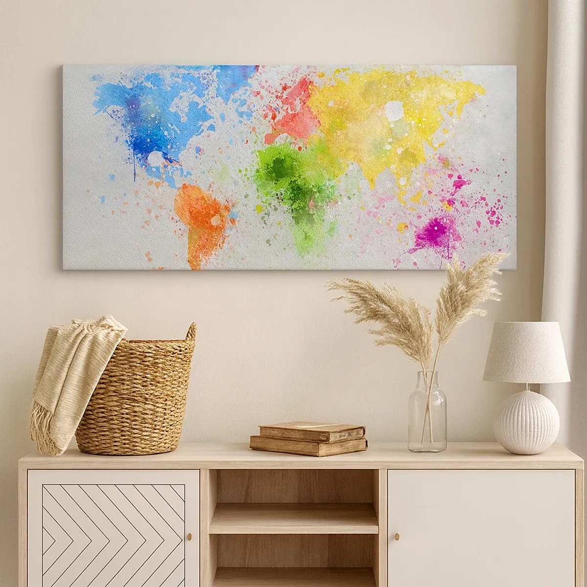 Obraz na plátně - Všechny barvy světa - 30x30 cm