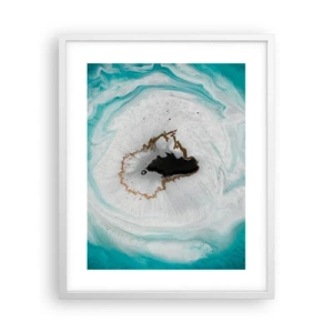 Plakát v bílém rámu - Proniknout dovnitř - 40x50 cm