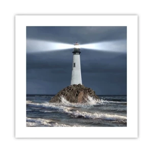 Plakát - Zde…zde…tady! - 40x40 cm