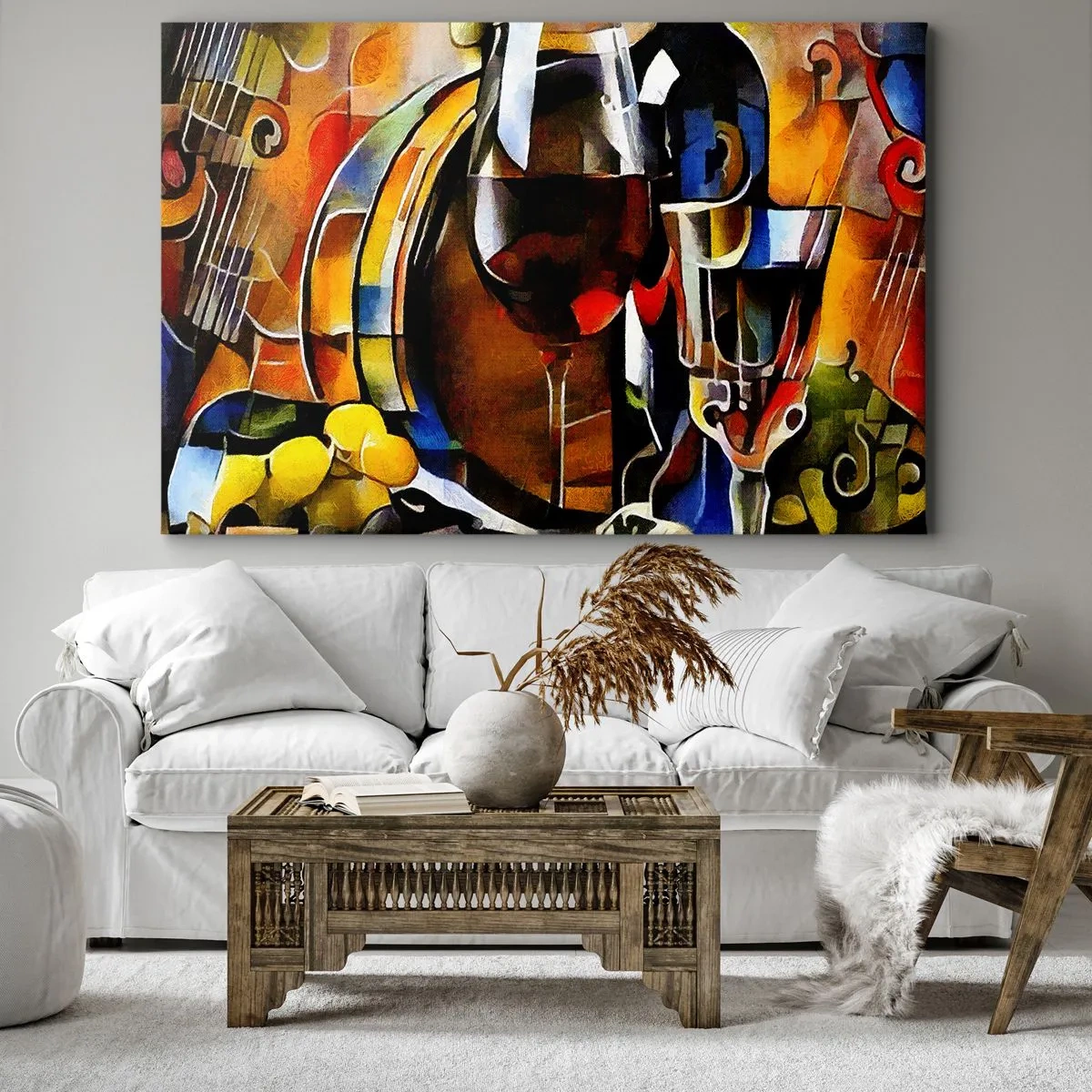 Obraz na plátně - I svět dostává barvy - 120x80 cm
