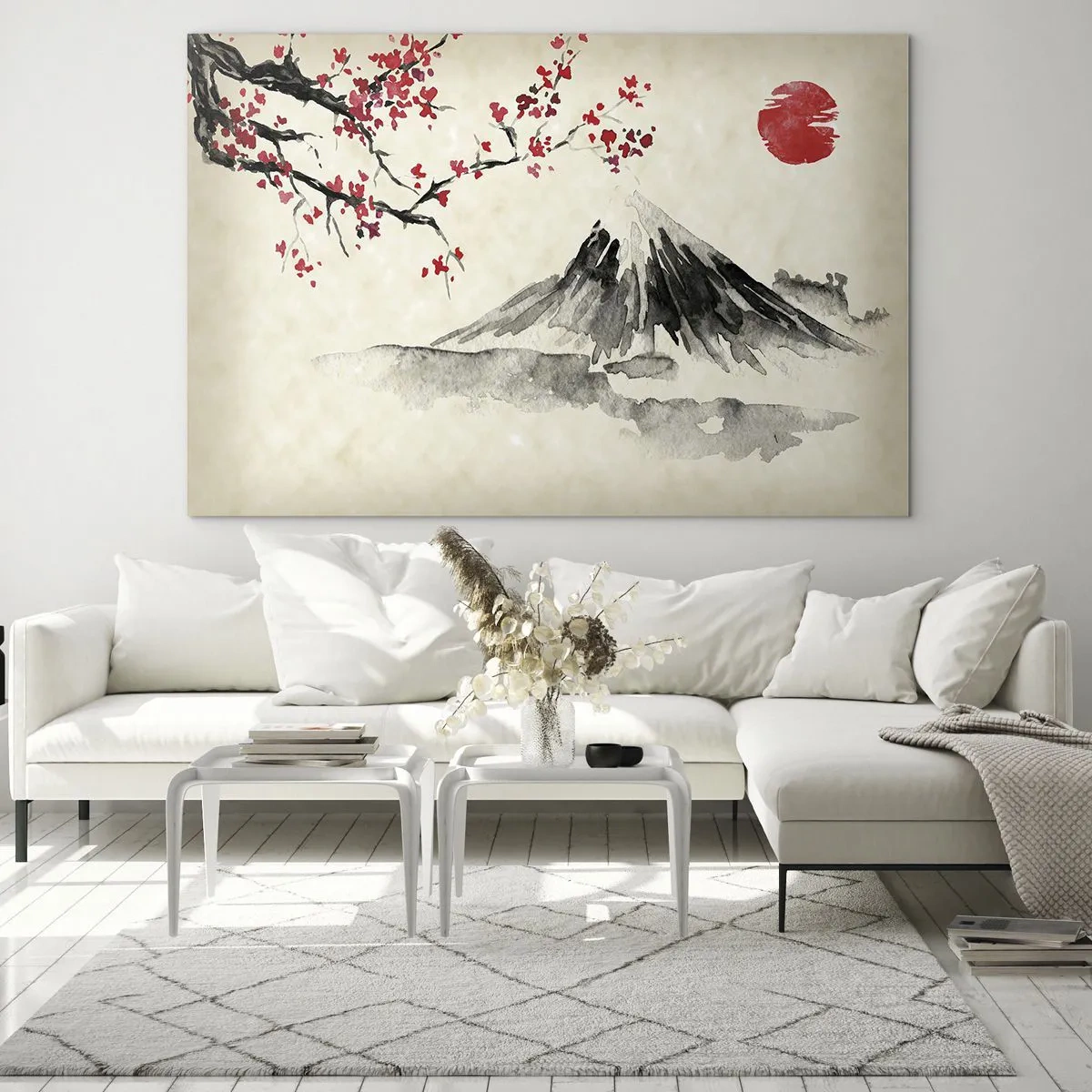 Obraz na skle - Zamilujte se do Japonska - 120x80 cm