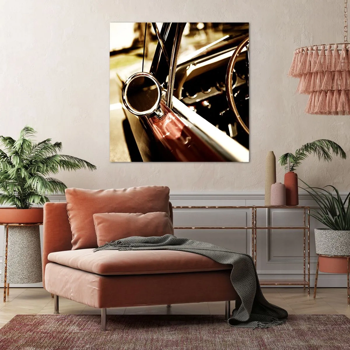 Obraz na plátně - Auto s duší - 60x60 cm