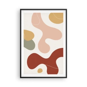 Plakát v černém rámu - Klikyháky - 61x91 cm