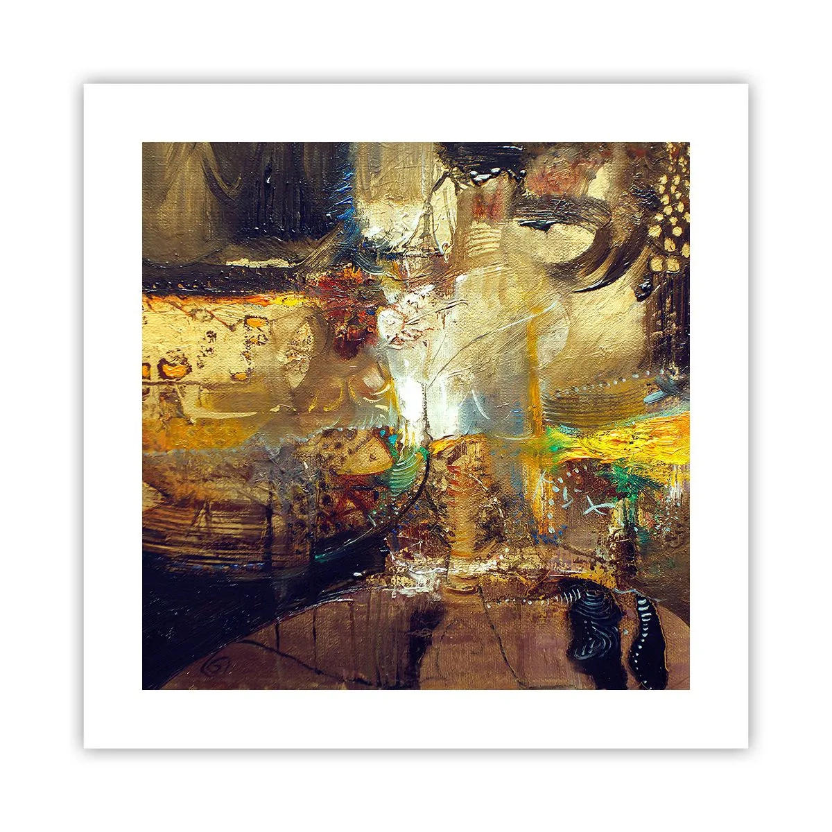 Plakát - Zima, tepleji, horko - 40x40 cm