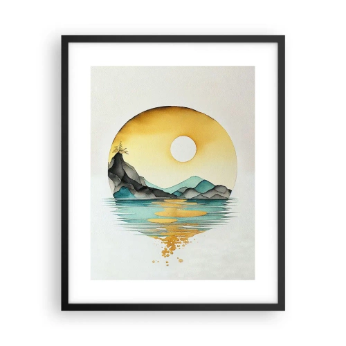 Plakát v černém rámu - V kruhu krásy - 40x50 cm