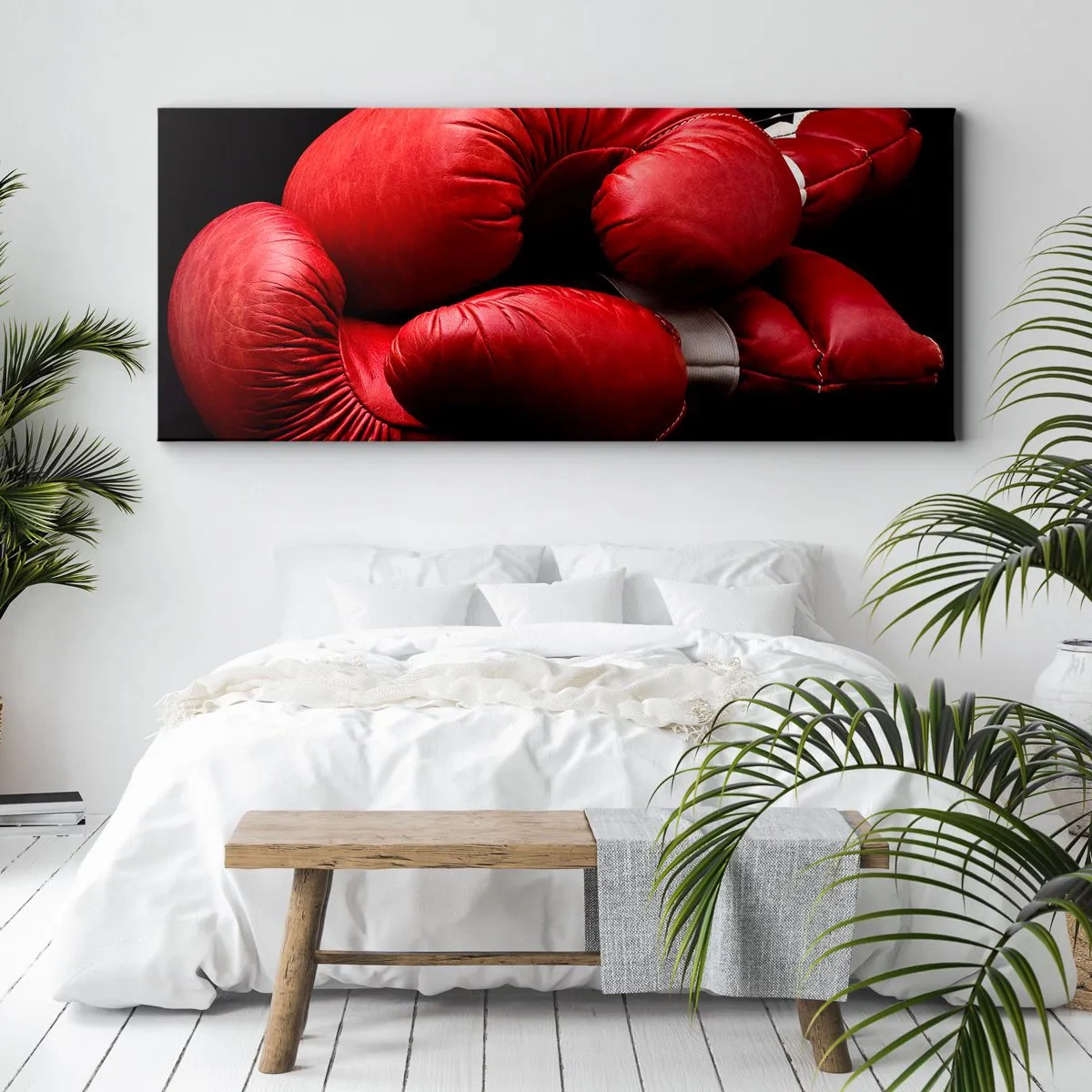 Obraz na plátně - Emoce války za námi - 100x40 cm