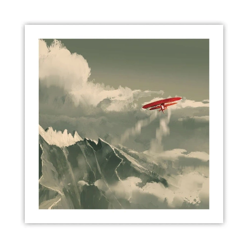Plakát - Nebojácný průkopník - 50x50 cm