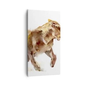 Obraz na plátně - Divoká elegance - 55x100 cm