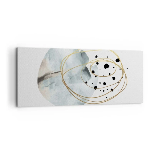 Obraz na plátně - V objetí prostoru - 100x40 cm