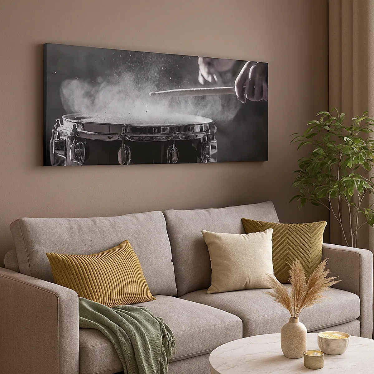 Obraz na plátně - Puls hudby - 30x30 cm