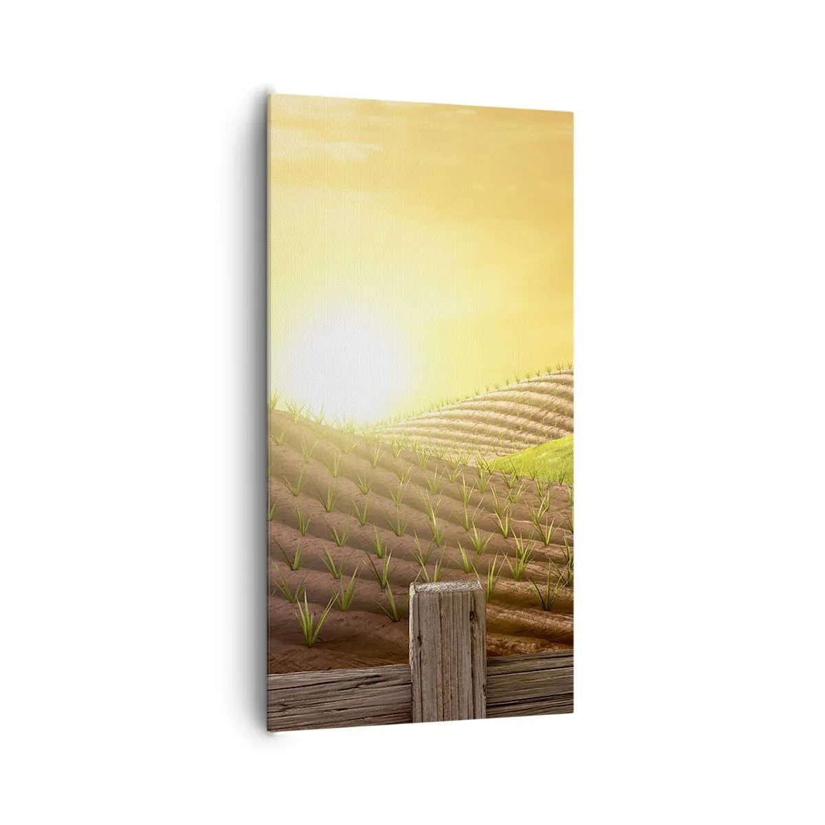 Obraz na plátně - Farma jako z pohádky - 65x120 cm