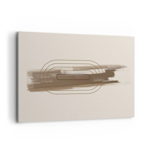 Obraz na plátně - Závan šedi - 100x70 cm