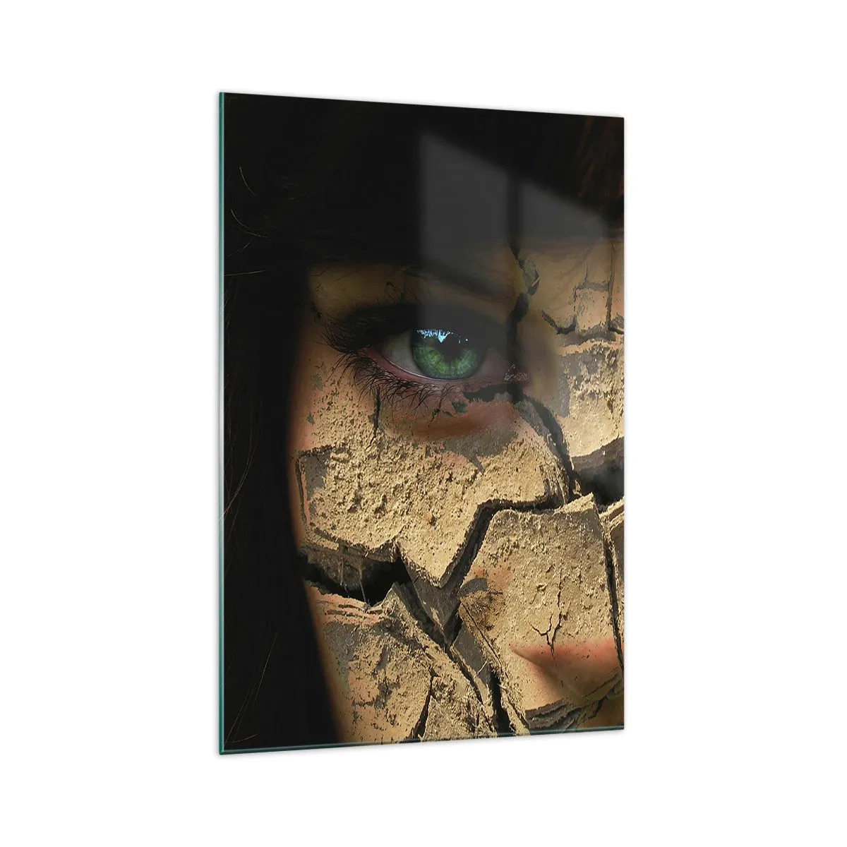 Obraz na skle - Obdiv a hrůza zároveň - 70x100 cm