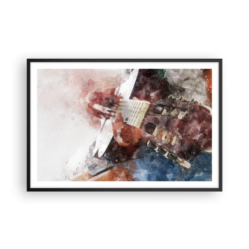 Plakát v černém rámu - Co si o tom myslíš? - 91x61 cm