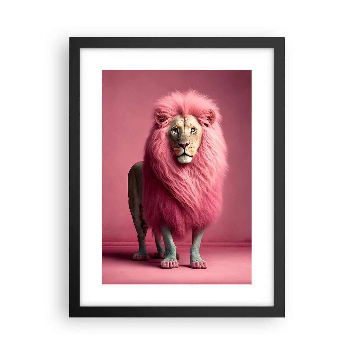 Plakát v černém rámu - A už se nebojíš - 30x40 cm