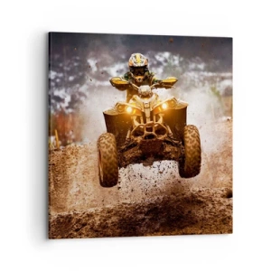 Obraz na plátně - No risk no fun - 70x70 cm