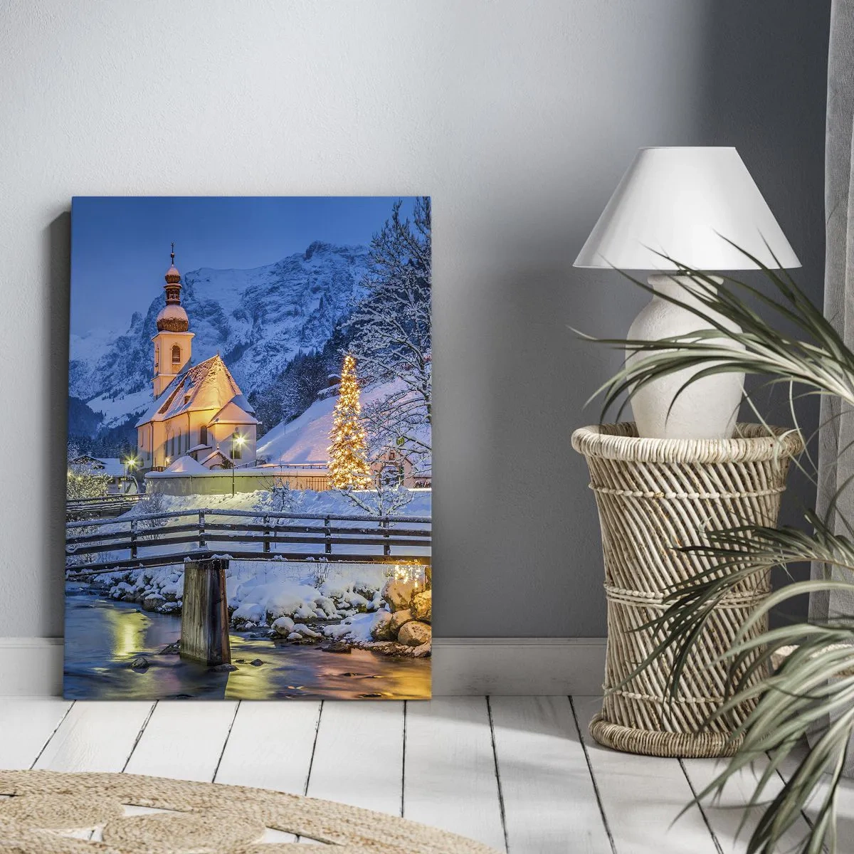 Obraz na plátně - Duch Vánoc - 55x100 cm