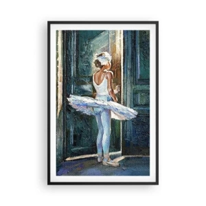 Plakát v černém rámu - Před představením - 61x91 cm