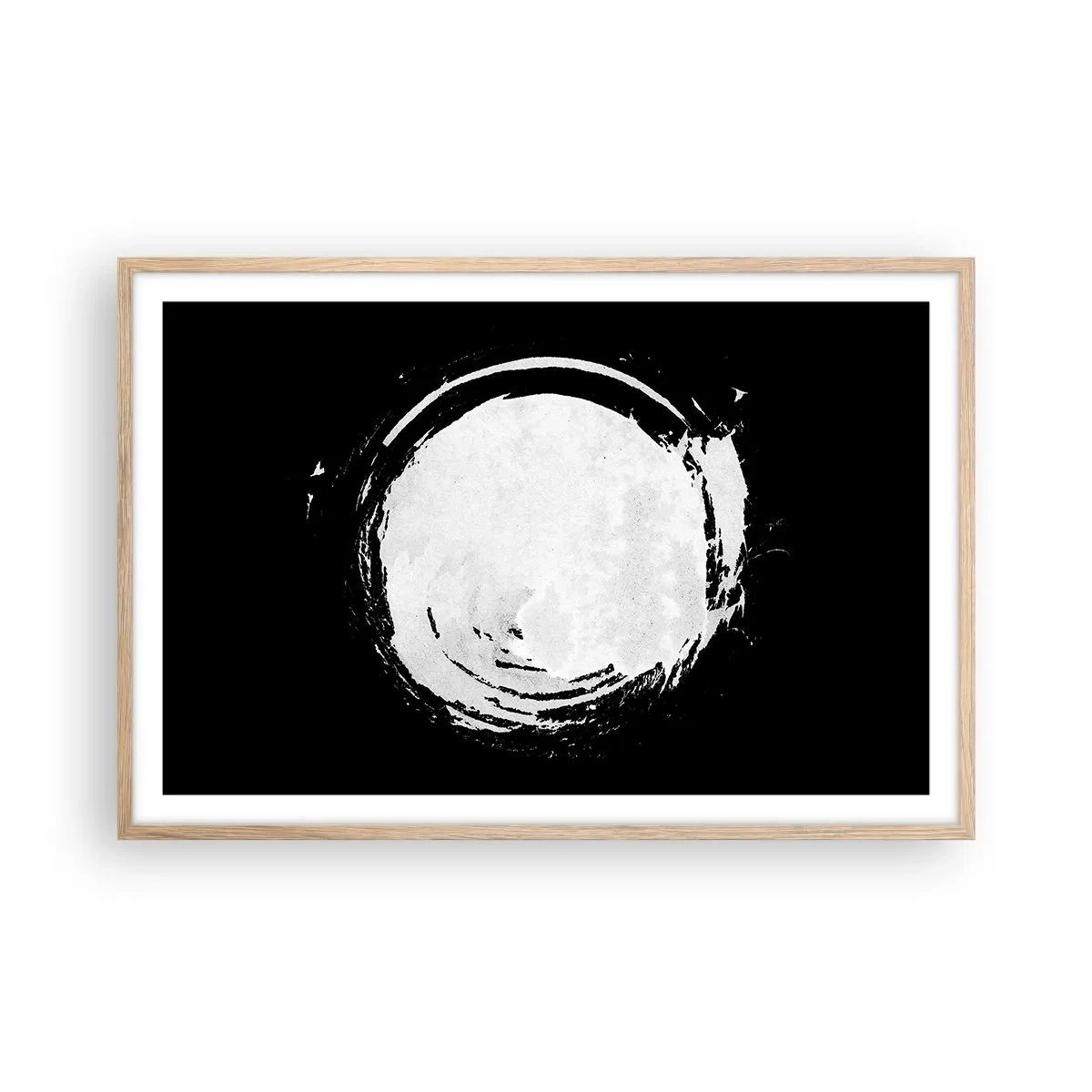 Plakát v rámu světlý dub - Správné řešení - 91x61 cm