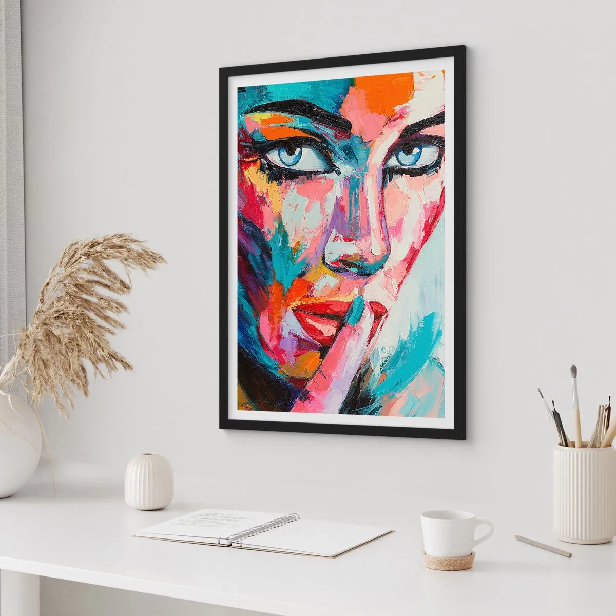 Plakát v černém rámu - Naše první tajemství - 30x40 cm