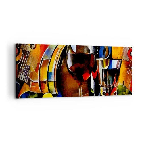 Obraz na plátně - I svět dostává barvy - 100x40 cm