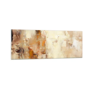 Obraz na skle - Duše jantaru - 140x50 cm
