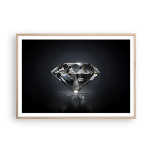 Plakát v rámu světlý dub - Best girls friend - 100x70 cm