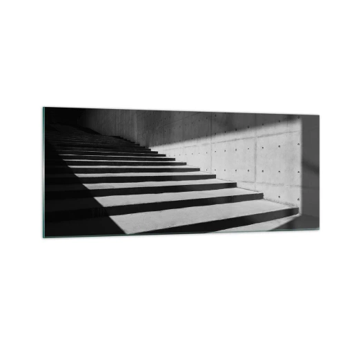Obraz na skle - Syrová krása modernismu - 100x40 cm