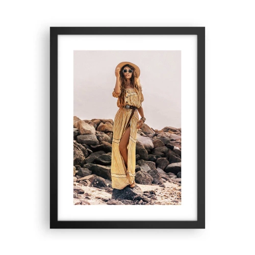 Plakát v černém rámu - Kouzlo kamenů - 30x40 cm