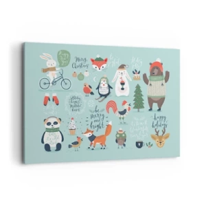 Obraz na plátně - Ať jsou vždy Vánoce! - 120x80 cm