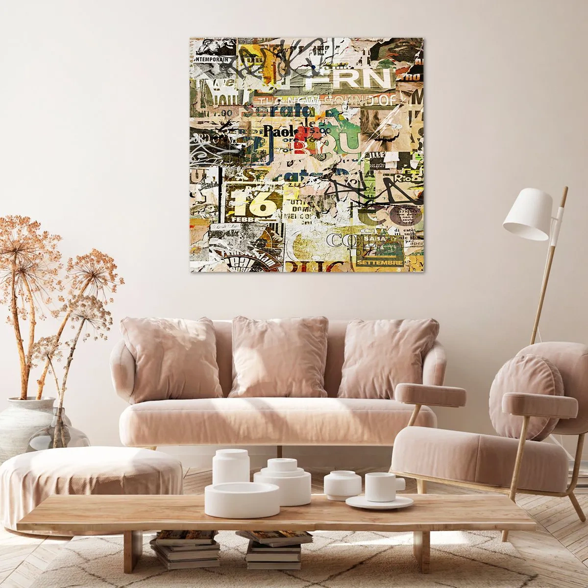 Obraz na plátně - Och, děje se to… - 60x60 cm