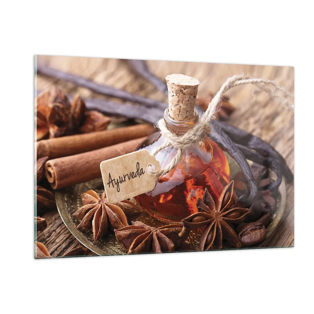 Obraz na skle - K jednotě těla a ducha - 120x80 cm