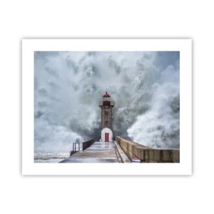 Plakát - Hukot vody, šum větru - 50x40 cm