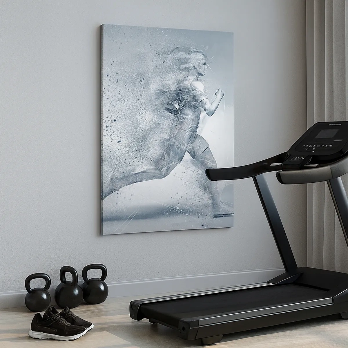 Obraz na plátně - Energie krystalicky čistá - 50x70 cm