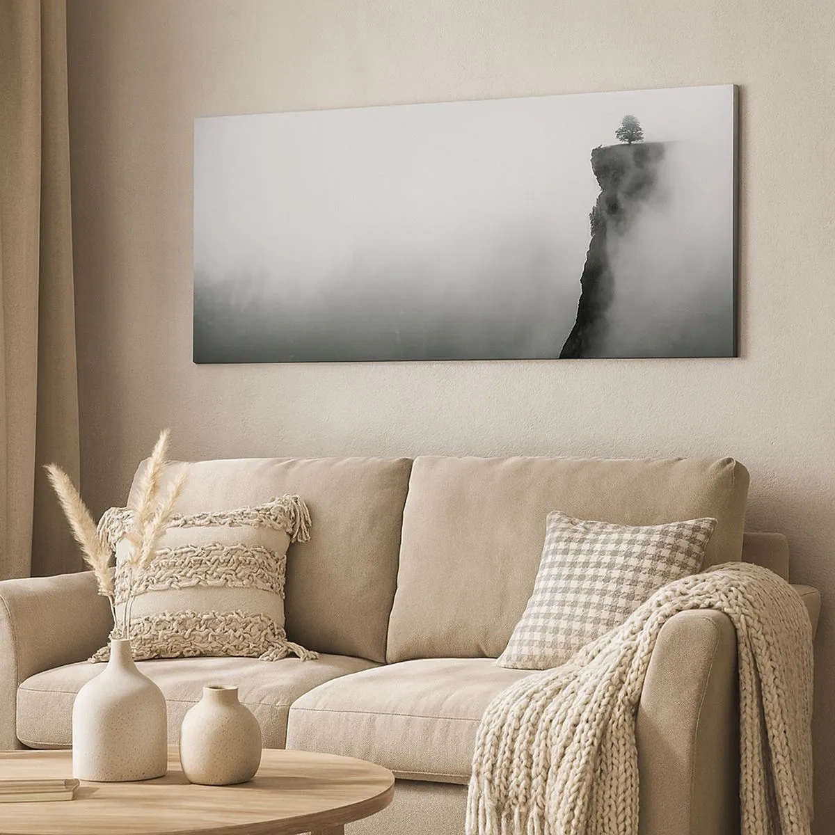 Obraz na plátně - Na okraji světa - 100x40 cm