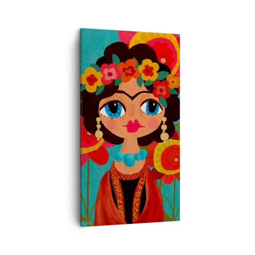 Obraz na plátně - O makové panence - 45x80 cm