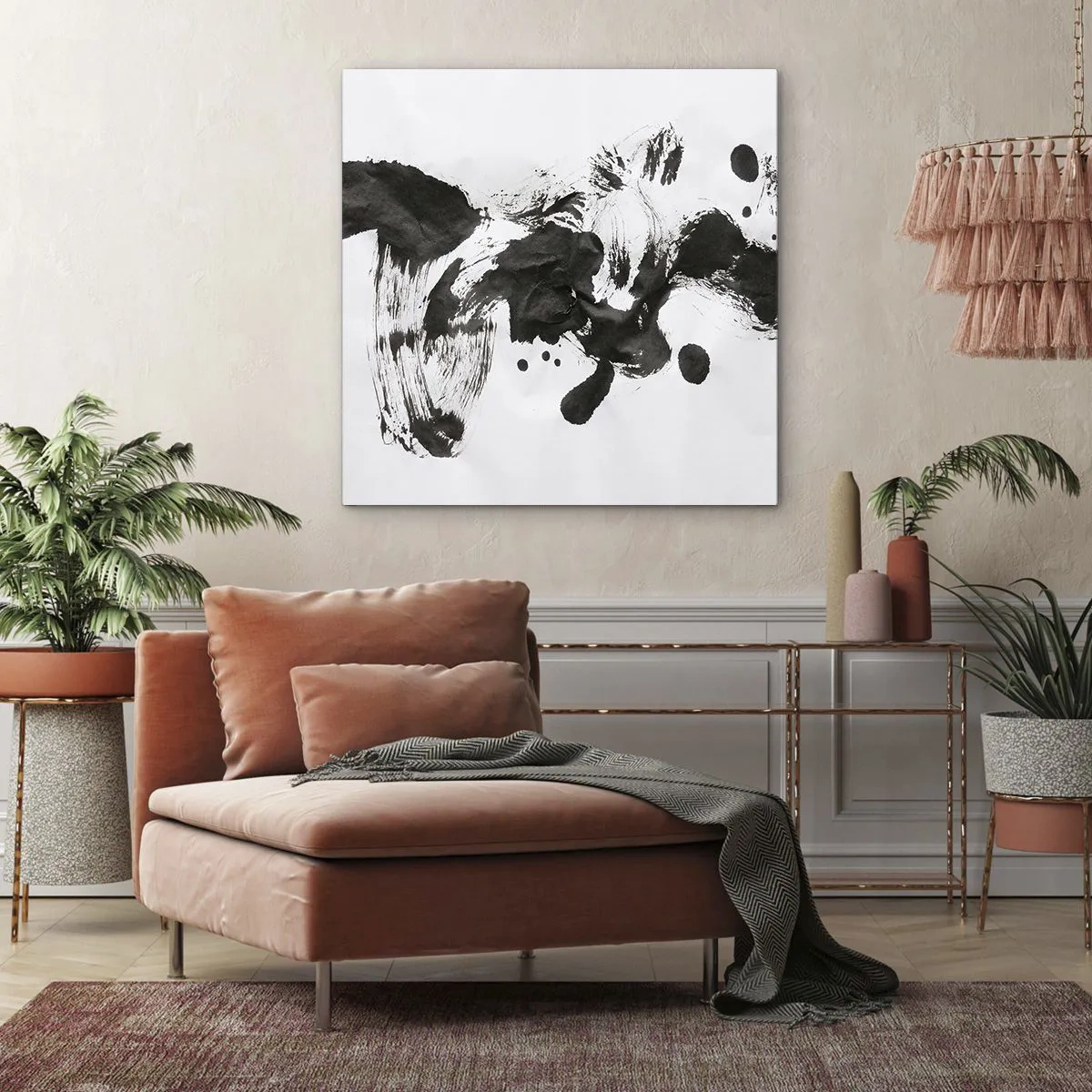 Obraz na plátně - Metoda v šílenství? - 60x60 cm