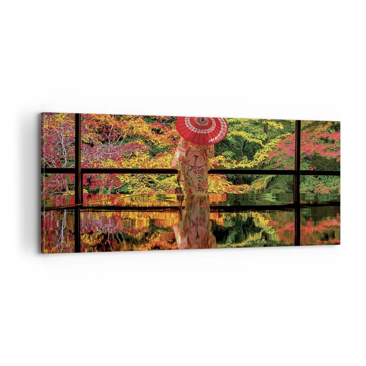 Obraz na plátně - V chrámu přírody - 100x40 cm