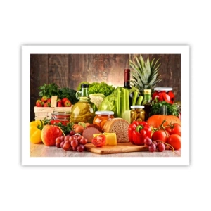 Plakát - Uzené, pečené, marinované - 70x50 cm